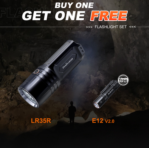 FENIX PROMO LR35R AND FREE E12V2, NOT PRE-PACKAGED