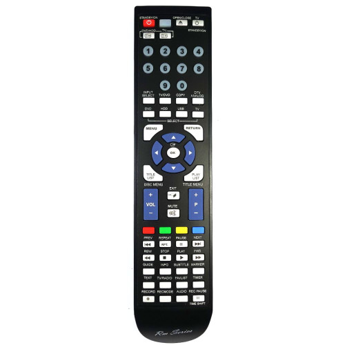 RM-Series DVD Player Replacement Remote Control for DVDSH897