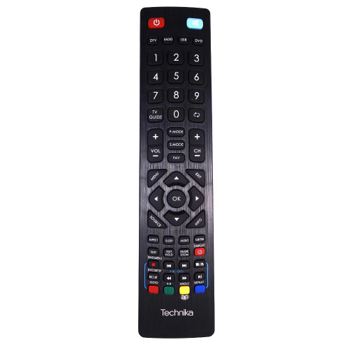 Genuine Technika 40F21B-FHD/DVD TV Remote Control