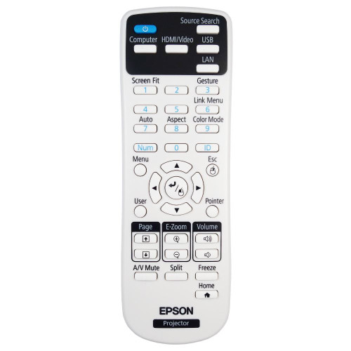 Genuine Epson H814B Projector Remote Control
