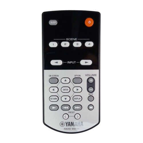 Genuine Yamaha RAV40 WU813800 AV Receiver Remote Control