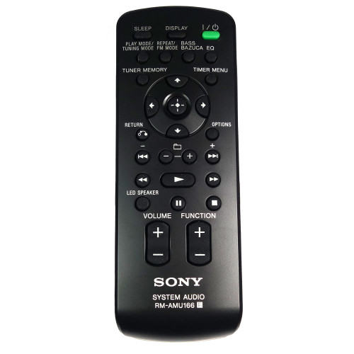 Genuine Sony GTK-X1BT Audio System Remote Control