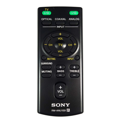 Genuine Sony HT-CT60 Soundbar Remote Control