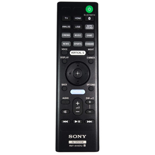 Genuine Sony RMT-AH401U Audio System Remote Control