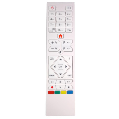 Genuine White TV Remote Control for Bush DLED32HDDVD