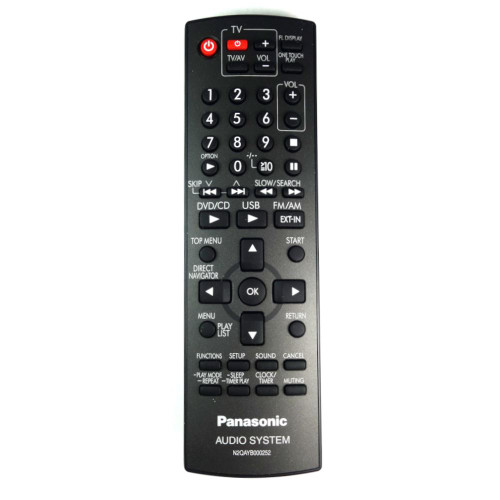 Genuine Panasonic SA-PM86DE HiFi Remote Control