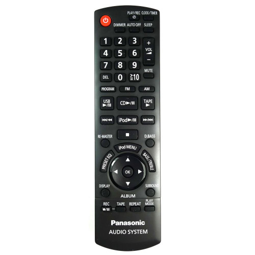 Genuine Panasonic SA-PM52EG HiFi Remote Control