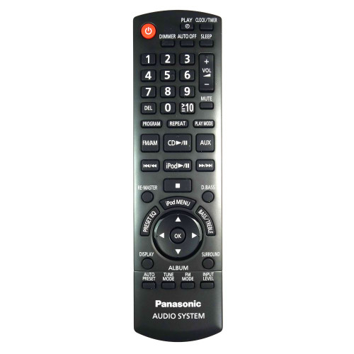 Genuine Panasonic SA-PT480 HiFi Remote Control