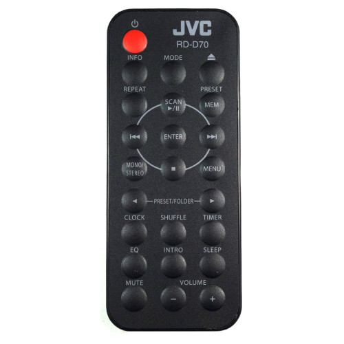 Genuine JVC RD-D70 HiFi Remote Control