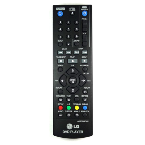 Genuine LG AKB70487401 DVD Remote Control