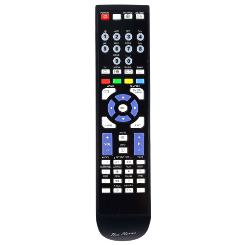 RM-Series TV Replacement Remote Control for Sharp LC-24DV250E
