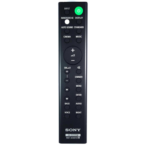 Genuine Sony RMT-AH507U Soundbar Remote Control
