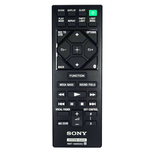 Genuine Sony RMT-AM502U Speaker Remote Control