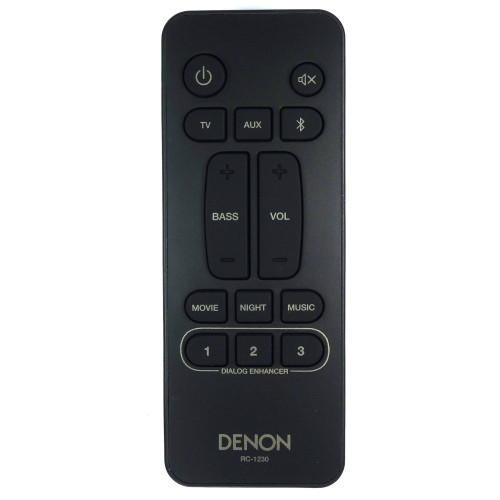 Genuine Denon RC-1230 Soundbar Remote Control