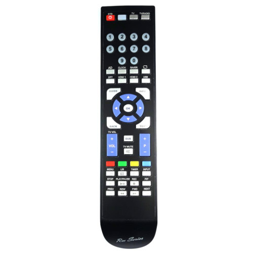 RM-Series Freeview Box Remote Control for Toshiba HDR5010KB