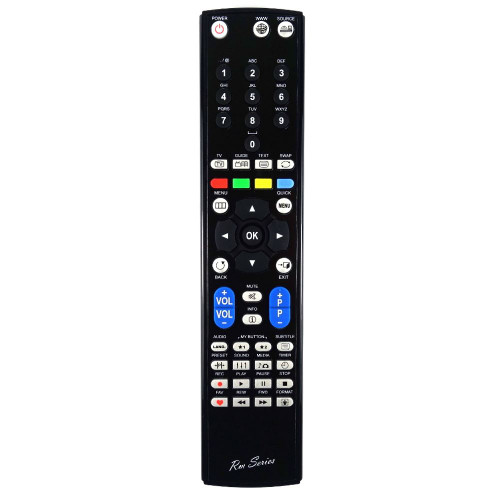 RM-Series TV Replacement Remote Control for Finlux 24LEDDVDELK