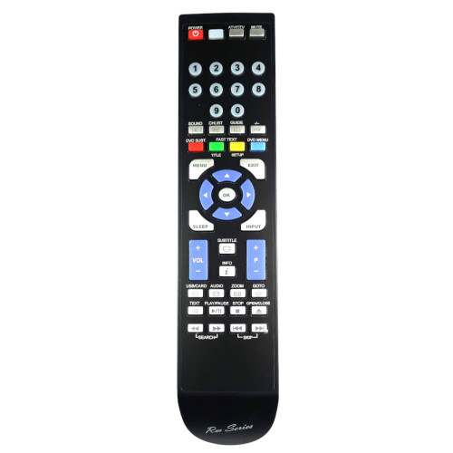 RM-Series TV Remote Control for Grundig GU19WDVDPCX