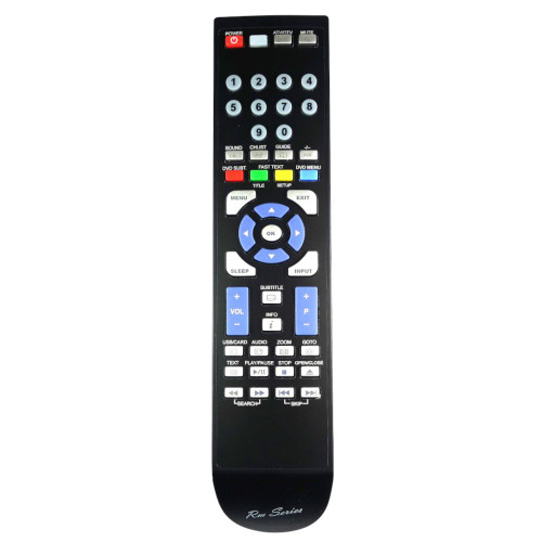 RM-Series TV Remote Control for Goodmans GTVL19W19HDV