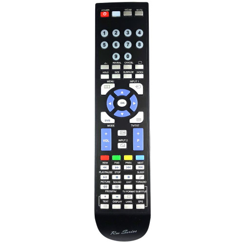 RM-Series TV Remote Control for SILVASCHNEIDER LED 2470DVB-T