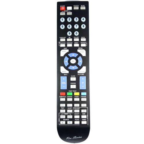 RM-Series TV Remote Control for BUSH IDLCD37TV16HD