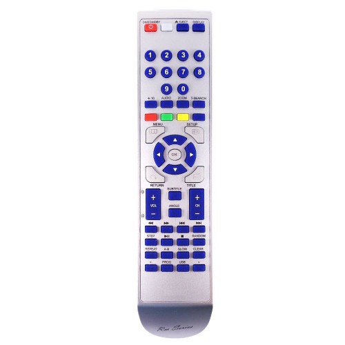 RM-Series DVD Player Replacement Remote Control for Toshiba SD-180EKB