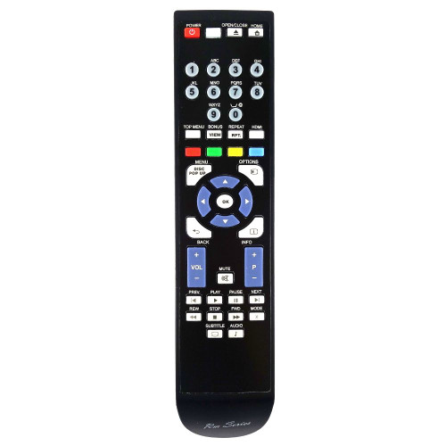 RM-Series DVD Player Replacement Remote Control for Philips BDP3000