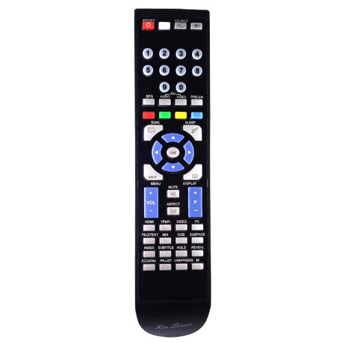 RM-Series TV Remote Control for SHARP LC-19SH7E