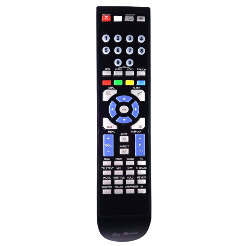 RM-Series TV Remote Control for SHARP LC-42SH7E-BK