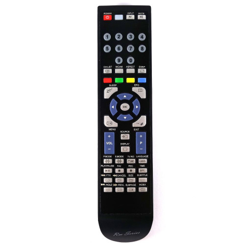 RM-Series TV Remote Control for Bush LE-22GQ11DVD