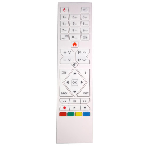 Genuine White TV Remote Control for Telefunken ASL399202T