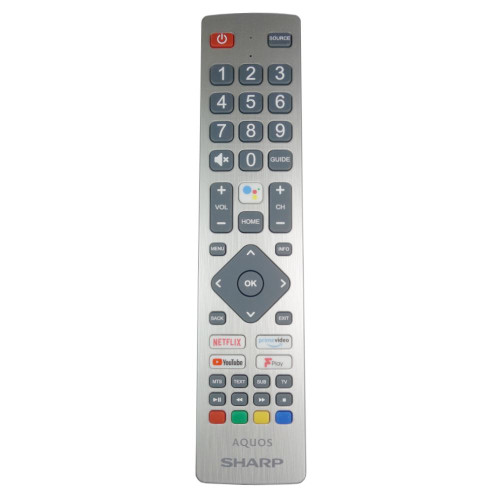 Genuine Sharp 4T-C55BL2KF2AB Voice TV Remote Control