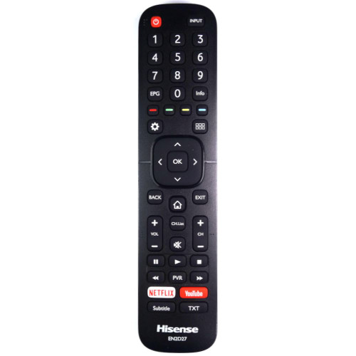 Genuine Hisense 40K321UWTSEU(1) TV Remote Control