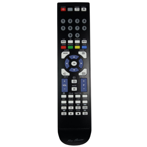 RM-Series TV Remote Control for Toshiba 19DL833G