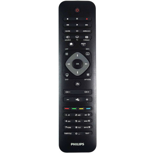 Genuine Philips 40PFL7007K/12 TV (Keyboard) Remote Control