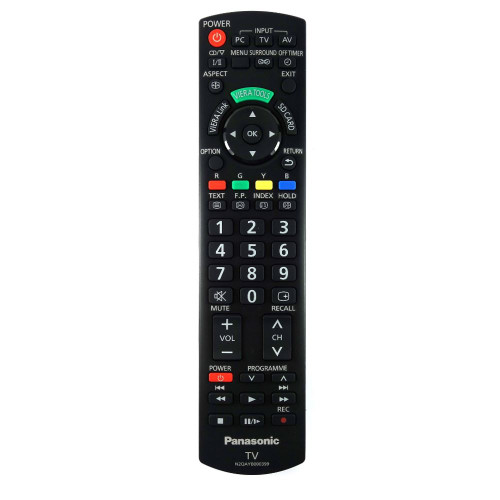 Genuine Panasonic THL-19X10XPP  TV Remote Control