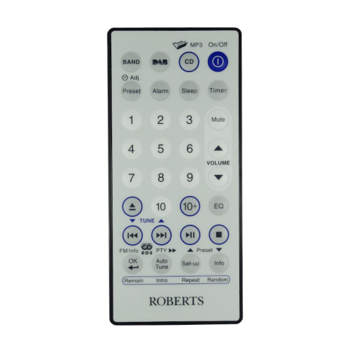 Genuine Roberts MP-16 HiFi System Remote Control