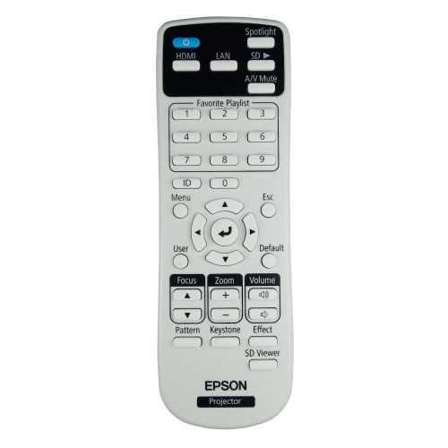 Genuine Epson LightScene EV-105 Projector Remote Control