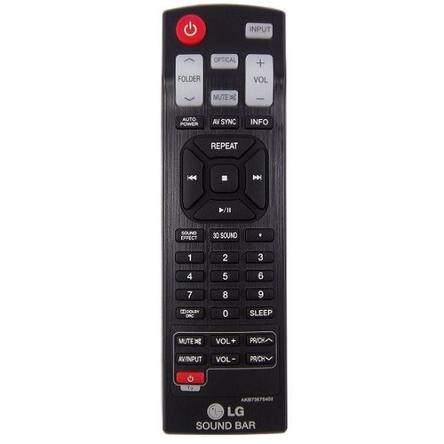 Genuine LG NB2420 Sound Bar Remote Control