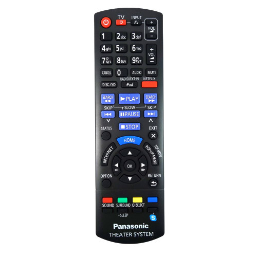 Genuine Panasonic SC-BTT182 Home Theater Remote Control