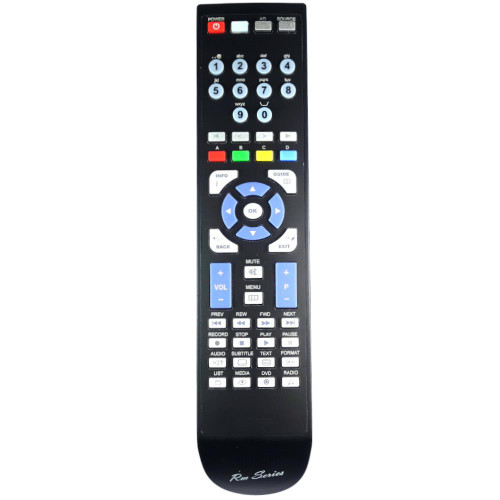 RM-Series TV Recorder Remote Control for Sagemcom DTR67320T