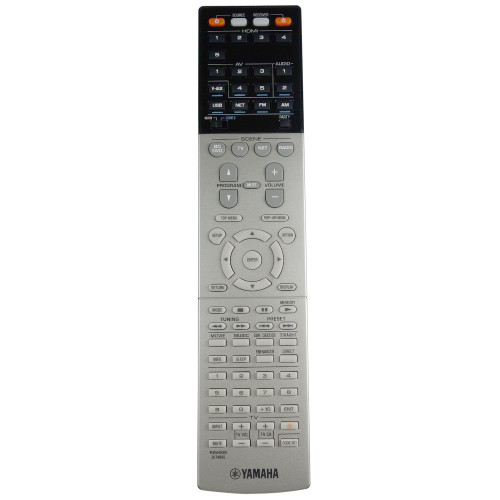 Genuine Yamaha RAV499 ZG74890 AV Receiver Remote Control