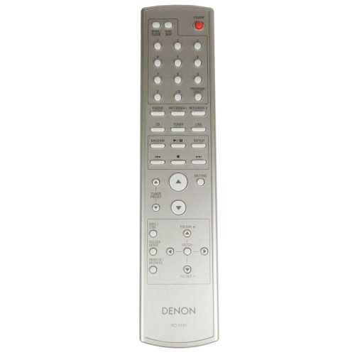 Genuine Denon PMA-510AE White Amplifier Remote Control
