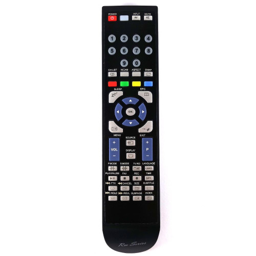 RM-Series TV Replacement Remote Control for Bush LC-39GL12F