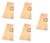 Replacement Bag x 5 for VAX 2003 Vacuum Cleaner