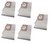 Replacement Bag x 5 for ROWENTA RB-50.1 Vacuum Cleaner