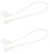 Genuine BUSH BFSLNB9W Dishwasher Door Hinge Rope x 2