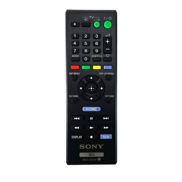 Genuine Sony RMT-B118P Blu-Ray Player Remote Control