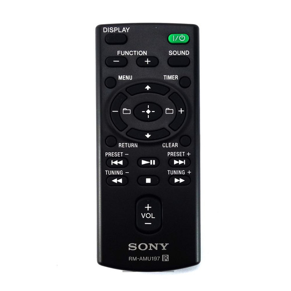 Genuine Sony RM-AMU197 HiFi Remote Control