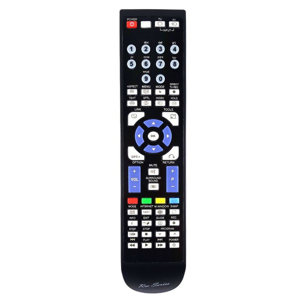 RM-Series TV Replacement Remote Control for Panasonic TX-32LX70L