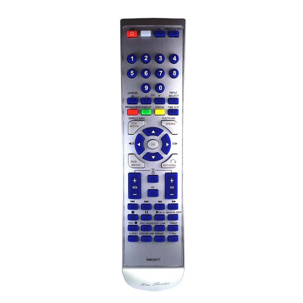 RM-Series DVD Recorder Replacement Remote Control for Panasonic EUR7720KM0